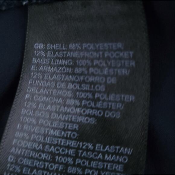 North Face Capri Pants Size 14 Gray Hiking Outdoors, Lightweight, Elastic Waist - Picture 6 of 6